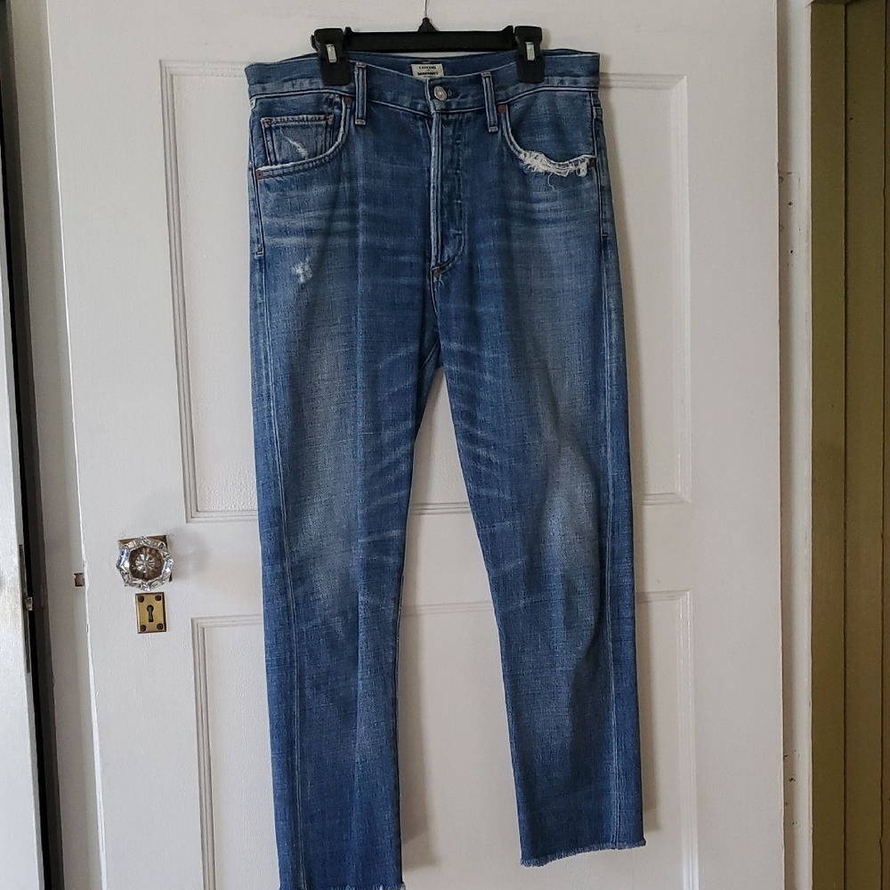 Citizens Of Humanity Liya High Rise Blue Jeans